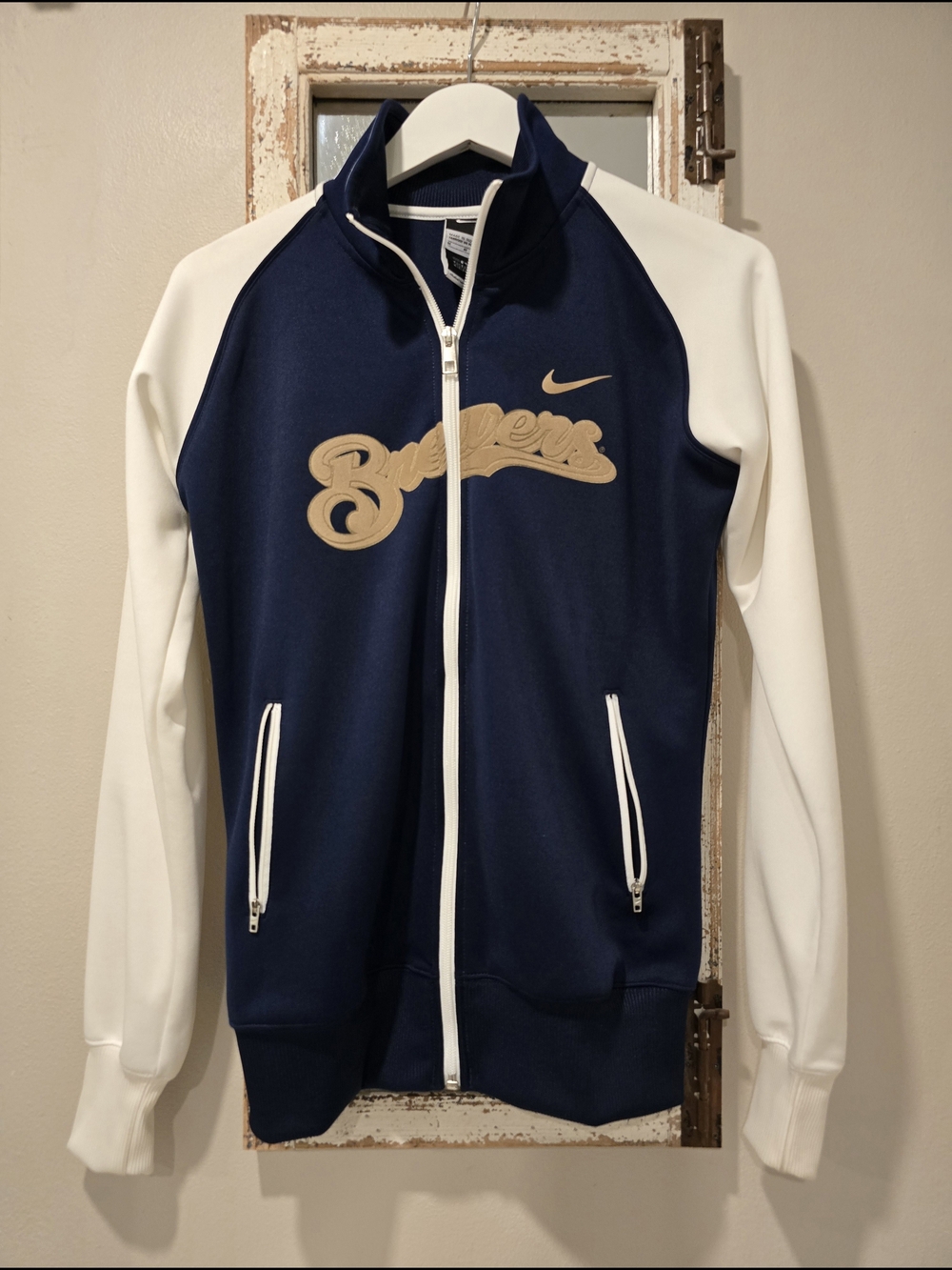 Milwaukee Brewers Full-Zip Track Jacket